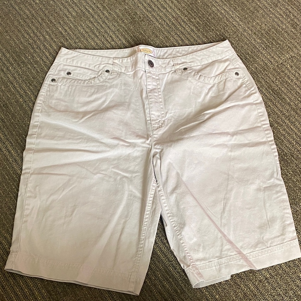 Talbots Beige Stretch Shorts